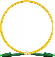 Патч-корд Exegate FC-S-9-LC/APC-LC/APC-1M-LSZH 1м желтый LC simplex-LC simplex (EX295124RUS)