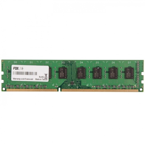 Модуль памяти Foxline DIMM, DDR3L, 4GB, 1600MHz ECC, PC3L-12800 Mb/ s, CL11, 1.35V, Bulk (FL1600LE11/ 4) (FL1600LE11/4)