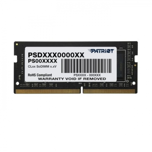 Модуль памяти Patriot 8GB DDR4 2400MHz PC4-19200 CL17 SO-DIMM 260-pin 1.2V RTL (PSD48G240081S)