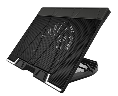 Zalman ZM-NS3000 Notebook Cooling Stand, Up to 17” Laptop, 200mm fan, 6 level angle adjustment