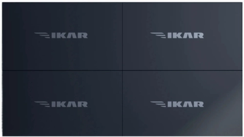 Панель Ikar 55 ПВ 55-115-100 (3.5 мм) черный IPS LED 8ms 16:9 DVI HDMI M/ M матовая 1200:1 500cd 178гр/ 178гр 3840x2160 VGA DP UHD USB 40кг (RUS)