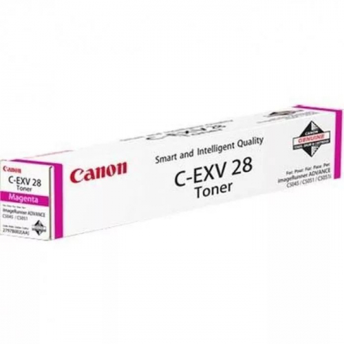 Тонер-картридж Canon C-EXV 28 M пурпурный 38000 страниц для imageRUNNER ADVANCE C5045, C5051, C5250, C5255 (2797B002)