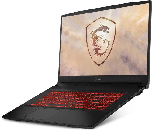 Ноутбук MSI Katana 17 B13UCR-1609XRU Core i5 13420H 16Gb SSD1Tb NVIDIA GeForce RTX 3050 4Gb 17.3 IPS FHD (1920x1080) FreeDOS black WiFi BT Cam (9S7-17L541-1609) фото 7