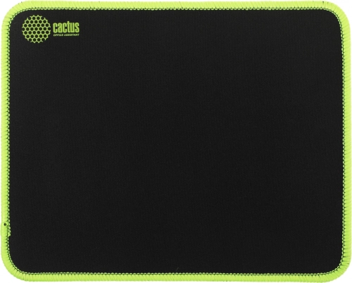 Коврик для мыши Cactus Black черный 250x200x3мм (CS-MPC-D01S)