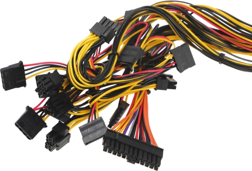 Блок питания Exegate ATX 750W 750PPE 80+ (20+4pin) APFC 120mm fan 6xSATA (EX292335RUS-S) фото 5