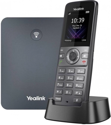 Телефон IP Yealink W74P черный (W74P#MLN)