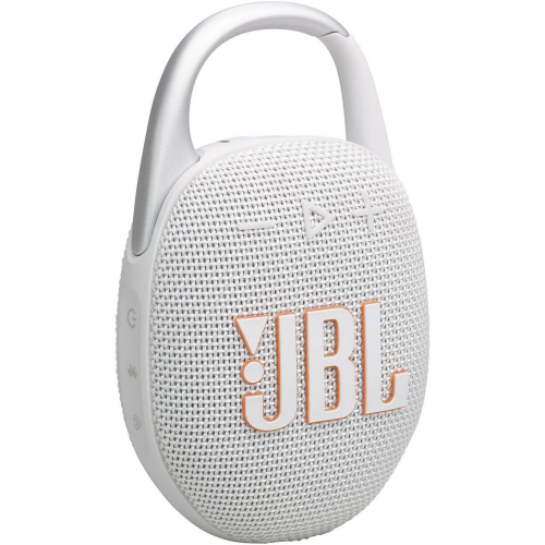 JBL Портативная колонка CLIP 5, белый (JBLCLIP5WHT)