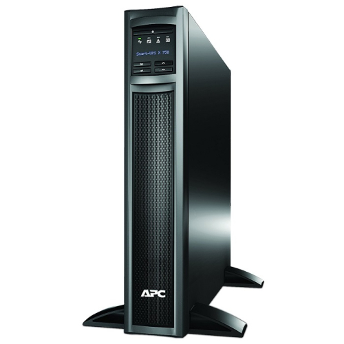 ИБП APC Smart-UPS X 750VA/ 600W, Tower/ 2U, Line-Interactive, LCD, 8x C13 (220-240V), SmartSlot, USB, COM, EPO, HS repl. batt. (SMX750I)