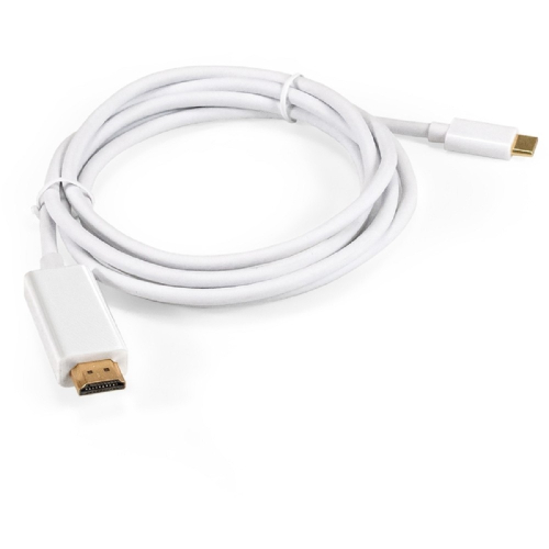 Exegate EX294722RUS Кабель-адаптер Type C-HDMI ExeGate EX-CM-HDMI2M-0.1 (USB Type C/ 19M, 4K@120HZ 8K@ 30Hz, 1,8м)