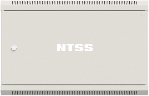 Шкаф коммутационный NTSS Премиум (NTSS-W9U6045FD) настенный 9U 600x450мм пер.дв.металл 60кг серый 350мм 20кг 220град. 370мм IP20 сталь