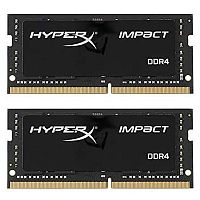 Модуль памяти Kingston FURY Impact Gaming Memory KF426S16IBK2/ 32 32GB DDR4 2666 SoDimm Non-ECC, CL16, 1.2V, 2Gx8 Кит 2х16, RTL {25} (318548) (KF426S16IBK2/32)