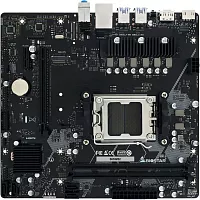 Материнская плата Biostar B650MS2-E SocketAM5 AMD B650 2xDDR5 mATX AC`97 8ch(7.1) 2.5Gg RAID+HDMI+DP