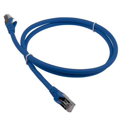 Патч-корд Lanmaster 1 м синий (LAN-PC45/S6A-1.0-BL)