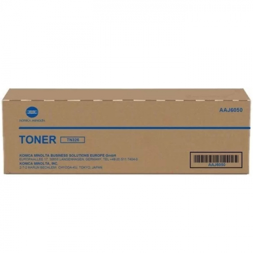 Тонер Konica-Minolta TN-326 черный 30000 страниц для bizhub 308e/ 368e (AAJ6050)