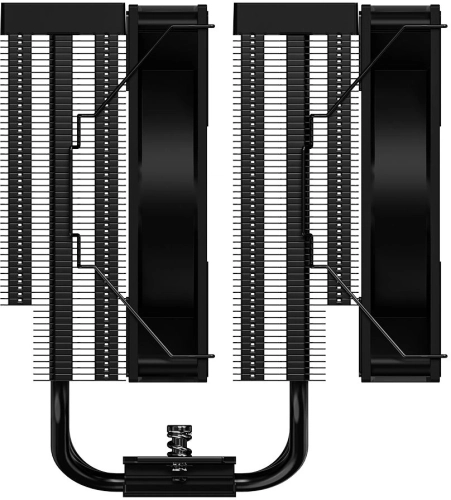 Устройство охлаждения(кулер) ID-Cooling Frozn A620 Pro Xe нет подсветки Soc-AM5/AM4/1200/1700/1851 черный 4-pin 27.2dB Al+Cu Ret (FROZN A620 PRO XE BLACK) фото 5