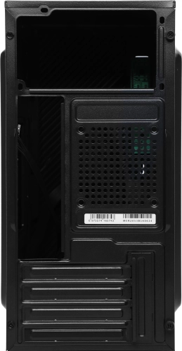 Корпус Accord Entry ACC-2053B черный без БП mATX 1x80mm 1x120mm 2xUSB2.0 audio фото 5