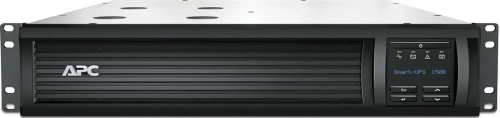 APC Smart-UPS 1500VA/ 1000W, RM 2U, Line-Interactive, LCD, Out: 220-240V 4xC13 (2-Switched), SmartSlot, USB, SmartConnect, Black, 1 year warranty (REP: SMT1500RMI2U) (SMT1500RMI2UC)