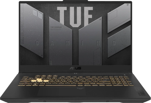 Ноутбук ASUS TUF F17 FX707VUR-HX225 (90NR0CS5-M00E30) Ноутбук ASUS TUF F17 FX707VUR-HX225 17.3(FHD (матовый, 144Hz) IPS)/ Core 5 210H(2.2Ghz)/ 16Gb/ 512Gb SSD/ noDVD/ RTX 4050 6Gb/ BT/ WiFi/ 56WHr/ 2.6kg/ Mecha Gray/ DOS (90NR0CS5-M00E30)