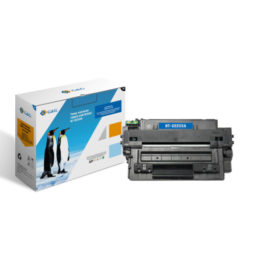 Тонер-картридж G&G NT-CE255A черный 6000 страниц для HP LaserJet P3011/ P3015/ P3016 (NT-CE255A)