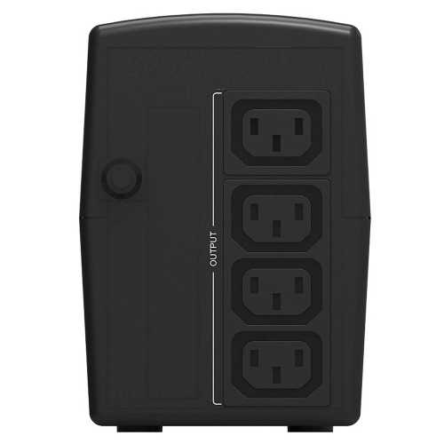ИБП HIPER CITY-650, line-interactive, 650ВА(365Вт), 4 IEC, чёрный фото 2