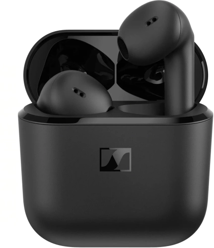 Гарнитура вкладыши Sennheiser Accentum Open черный беспроводные bluetooth в ушной раковине (ACCENTUM OPEN BLACK) (700430 OTW1 BLACK)