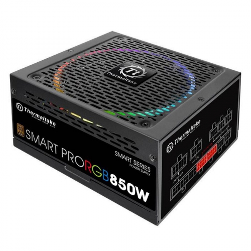 Блок питания Thermaltake Smart Pro RGB 850W (PS-SPR-0850FPCBEU-R) фото 2