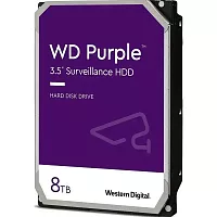 Жесткий диск/ HDD WD SATA3 8Tb Purple 5640 256Mb 1 year warranty (replacement WD84PURZ, WD84PURU, WD82PURZ, WD85PURZ) (WD85PURU)