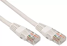 Патч-корд Rexant 18-1011 U/ UTP не экранированный RJ-45 вил.-вилка RJ-45 кат.5E 20м серый ПВХ