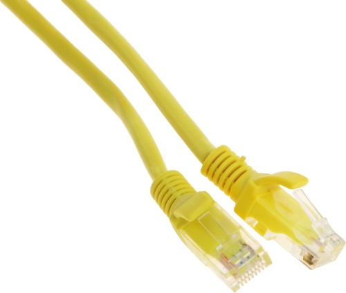 Патч-корд Premier PP12-2M/ Y 1000Гбит/ с UTP 4 пары cat5E CCA molded 2м желтый RJ-45 (m)-RJ-45 (m) (PP12-2M/Y)