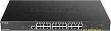 Коммутатор D-Link DGS-1250-28XMP/RU/A1A (L3) 24x1Гбит/с 4SFP+ 24PoE 370W управляемый