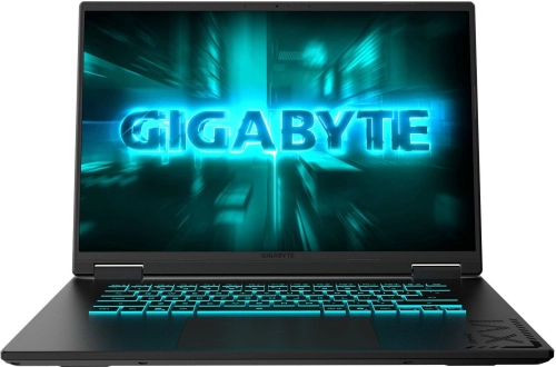 Ноутбук Gigabyte GAMING A16 GA63H (3VHK3EE893SD) Ноутбук Gigabyte GAMING A16 GA63H Ryzen 7 260 16Gb SSD512Gb NVIDIA GeForce RTX 5060 8Gb 16 IPS FHD+ (1920x1200) Windows 11 Pro Multi Language black WiFi BT Cam (3VHK3EE893SD)