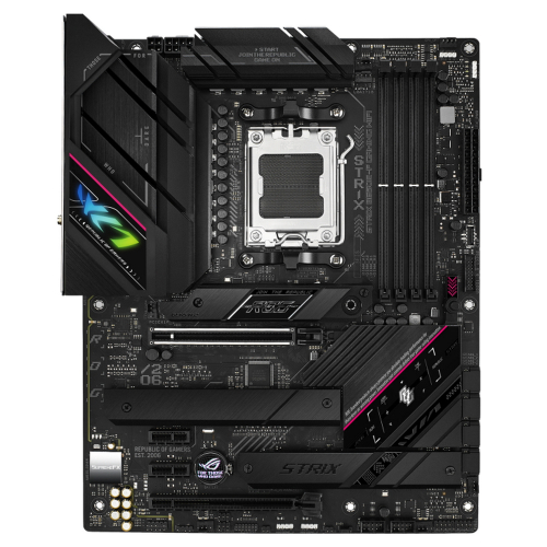 Материнская плата ASUS ROG STRIX B650E-F GAMING WIFI, Socket AM5, B650, 4*DDR5, HDMI+DP, 4xSATA3 + RAID, M2, Audio, Gb LAN, USB 3.2, USB 2.0, ATX; 90MB1BQ0-M0EAY0