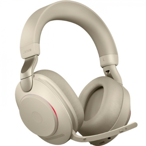 Гарнитура Jabra Evolve2 85, Wireless, Link380c UC Stereo Stand Beige (28599-989-888)