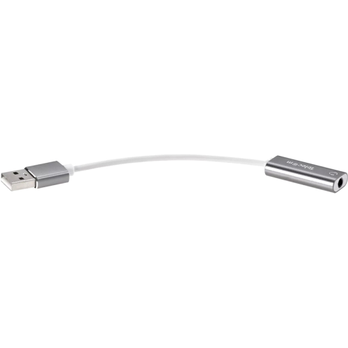 Переходник/ Переходник аудио USB2.0(M)-->3.5мм F (гнездо) Telecom 0.1м <TA316U>