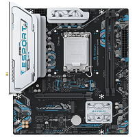 Материнская плата Maxsun MS-eSport B860M GANK WIFI B860, LGA1851, 2*DDR5, 1*PCIEx16, 1*PCIEx1, 2*M.2, 6*USB3.2Gen1, 4*USB2.0, 2*SATA3.0, 1G, DP, HDMI, M-ATX, RTL (6940709661413)