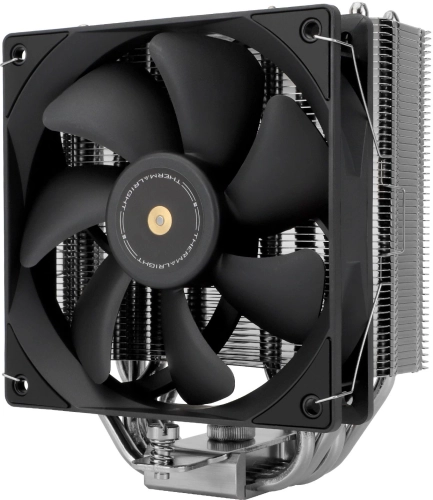 Устройство охлаждения(кулер) Thermalright TA 120 EX V2 Soc-AM5/AM4/1151/1200/2066/2011/1700 серебристый/черный 4-pin 27dB Al+Cu Ret (TA120-EX-V2)