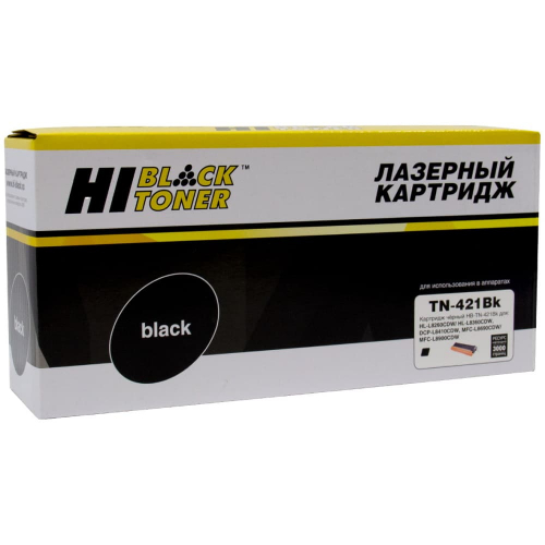 Тонер-картридж Hi-Black HB-TN-421BK черный 3K(9990100945)