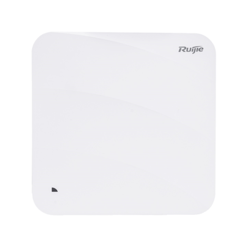 Ruijie Wi-Fi 6(802.11ax) indoor wireless access point, dual-radio, dual-band, up to 4 spatial streams and maximum of 2.97Gbps wireless throughput, 1 10/100/1000M BASE-T uplink port and 1 1G/2.5G SFP u (RG-AP820-L(V3))