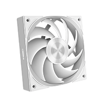 Кулер для корпуса/ PCCooler F5R120 (120x120x25mm, 4-pin PWM, 86.73CFM, 32dBA, 2200RPM, White) (F5R120 WH)
