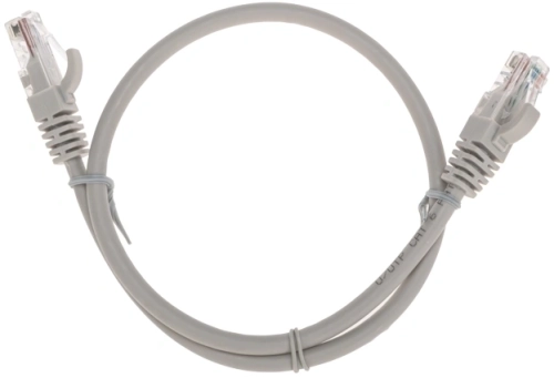 Патч-корд Rexant 02-0290-05 U/UTP RJ-45 вил.-вилка RJ-45 кат.6 0.5м серый LSZH фото 2