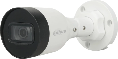 DAHUA DH-IPC-HFW1239S1P-LED-0280B-S6 Уличная цилиндрическая IP-видеокамера Full-color 2Мп, 1/ 2.8” CMOS, объектив 2.8мм, LED-подсветка до 30м, IP67, корпус: металл, пластик