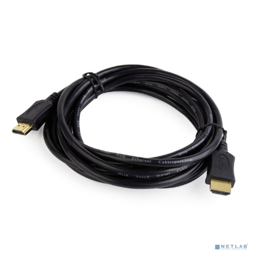 Bion Кабель HDMI v1.4, 19M/ 19M, 3D, 4K UHD, Ethernet, CCS, экран, позолоченные контакты, 4.5м, черный [BXP-CC-HDMI4L-045]