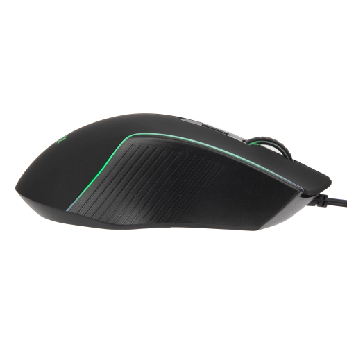 Игровая мышь Gaming Mouse HIPER MX-R400 Black (7D, 7200DPI, 1.5m cable, USB) фото 16