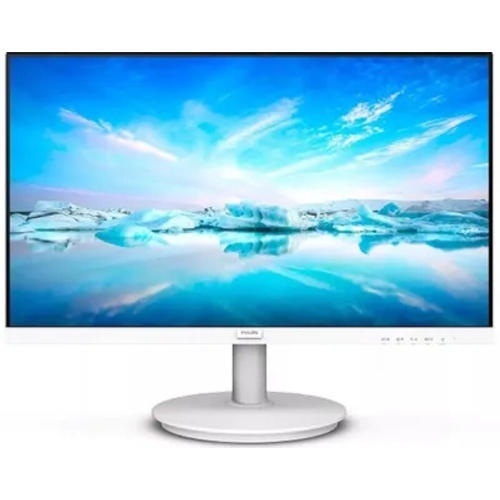 МОНИТОР 27 PHILIPS 271V8AW/ 00 WHITE (IPS, 1920x1080, 75Hz, 4 ms, 178°/ 178°, 250 cd/ m, 1300:1, +HDMI, +MM) (271V8AW/00)
