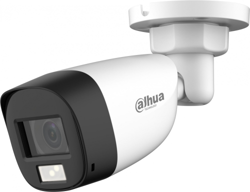 Камера видеонаблюдения аналоговая Dahua DH-HAC-HFW1500CLP-IL-A-0360B-S2 3.6-3.6мм HD-CVI HD-TVI цв. корп.:белый (DH-HAC-HFW1500CLP-IL-A-0360B) фото 2