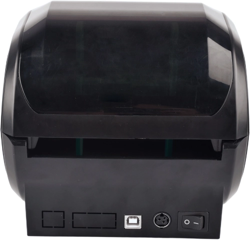 Термопринтер G&G GG-D410 203dpi 152мм/с/USB для печ.накл. черный фото 4