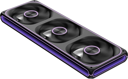 Вентилятор для корпуса Formula Air Fusion 3 LT ARGB 120х120x28 черный 4-pin 25.5дБ (упак.:3шт) (AIR FUSION 3 LT BK) Ret
