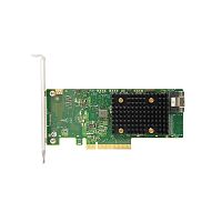 RAID-контроллер Broadcom 9540-8i SGL (05-50134-03) PCIe 4.0 x8 LP, SAS/ SATA/ NVMe, RAID 0,1,5,6,10,50,60, 8port(1 * int SFF8654), 4GB Cache, 3908ROC, RTL (007479) (05-50134-03001 / 03-50134-03001)