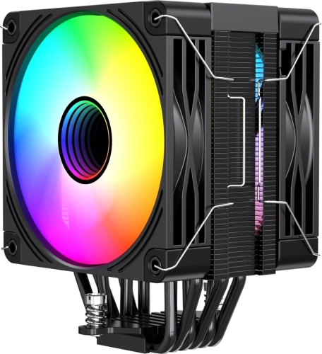 Устройство охлаждения(кулер) Bloody BD-AC230-ARGB1 ARGB Soc-AM5/ AM4/ 1200/ 1700/ 1851 черный 4-pin 22-32dB Al+Cu LCD 230W 715gr Ret (BD-AC230-ARGB1-BK) фото 4