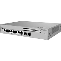 Коммутатор HUAWEI S310S-8T2X (L2+, 8*10/ 100/ 1000BASE-T ports, 2*10GE SFP+ ports, built-in AC power, Fanless) (98012459)